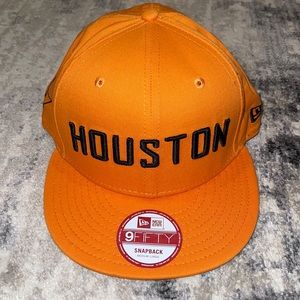 Houston MLSNew Era 9fifty orange SnapBack M/L NWT